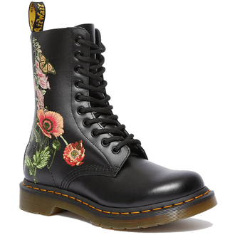 Dr. Martens 1490 Wild Botanics Floral Black высокие