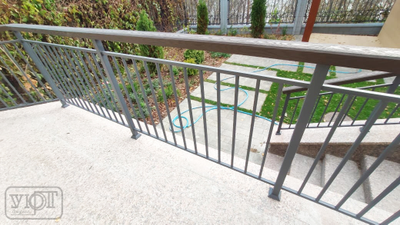 уличное ограждение на террасу