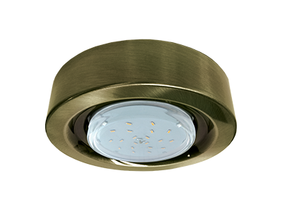 Светильник накладной Ecola GX53 FT3073 широкий черненая бронза 32Х130 FN5330ECB