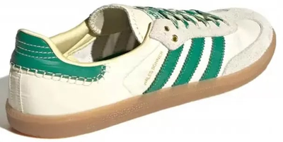 Adidas Samba x Wales Bonner Cream White Bold Green