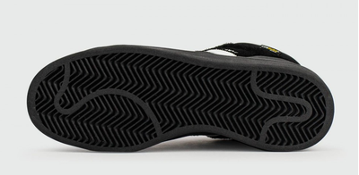 Adidas Campus With Fur Black White с мехом