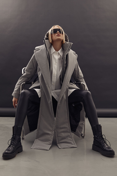 Парка Zhilet Серая