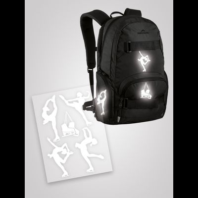 НАКЛЕЙКИ СВЕТООТРАЖАЮЩИЕ "ФИГУРНОЕ КАТАНИЕ"