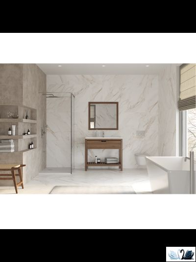 Керамогранит Creto Calacatta Gold Satin 80х160 см сатинированный