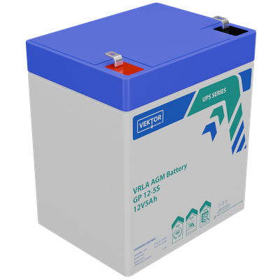 Аккумулятор свинцово-кислотный GP 12-5