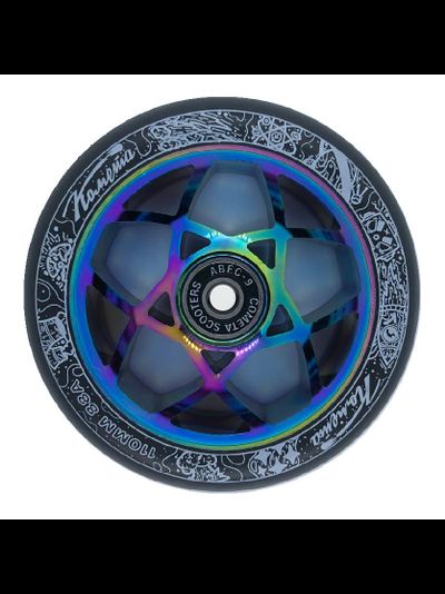 Колесо д/сам. Комета Атом Черный / Неохром