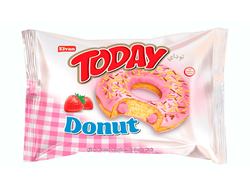 Пончики Donut со вкусом клубники 50 гр