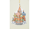 Комплект ёлочных игрушек "Москва Златоглавая"
