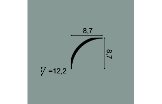 Карниз CX126 - 8,7*8,7*200см