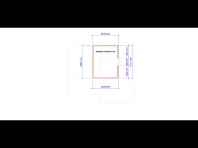 Б-22 ГАБАРИТНЫЕ РАЗМЕРЫ: (8Х7М) 2 ЭТАЖА, ОБЩАЯ ПЛОЩАДЬ: 64М²