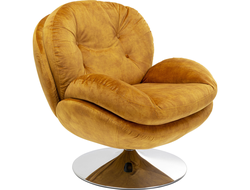 Кресло вращающееся Queens Cosy, коллекция Королева уюта, коричневый
