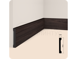 Плинтус напольный из дюрополимера HIWOOD B90V1 BR395