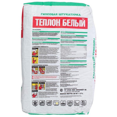 Гипсовая штукатурка Юнис (Unis) Теплон мешок (30 кг)