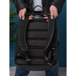 Кожаный рюкзак Vicoforte black (арт. 3099-01)