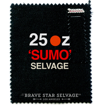 Джинсы =Brave Star= True Straight 25oz 'Sumo IV' Japan Selvage Denim