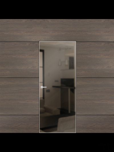 Комплект скрытой двери Pro Design Glass Зеркало бронза