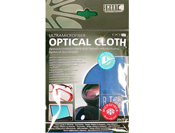 Салфетка для очков. Размер 20х20 см. Цвет: Синий, Арт. 5168