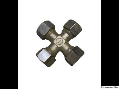 Соединитель трубы крестовой Д15 мм