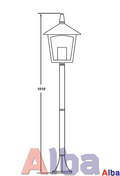 Praga 15906 Парковый светильник