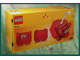 Обратная Сторона Упаковочной Коробки Сувенирного Набора LEGO # 40155 «Cвинка–Копилка».