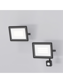 Прожектор Flood 4000К 30Вт IP 65, FL001-L30B4K