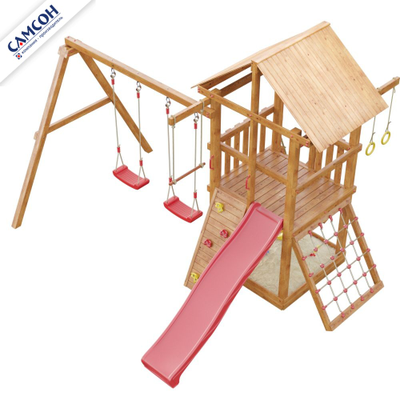 Детская площадка Сибирика с Сеткой