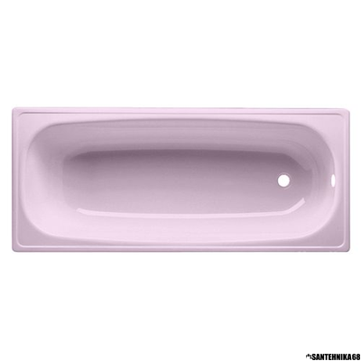 Ванна стальная BLB Europa белая (розовая, зеленая, голубая) с ножками 2.3мм 1,05 120 130 140 150 160 170 см