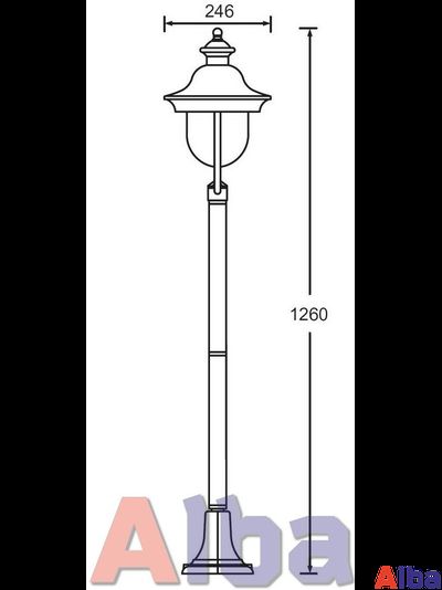 Madrid 84306 Парковый светильник