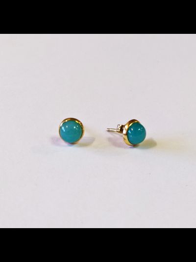 Пуссеты с натуральными камнями в ассортименте