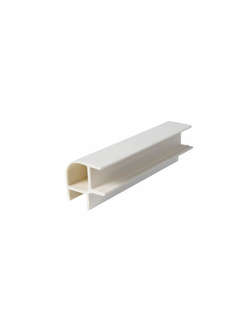 Угол соеденительный цоколя 150мм белый