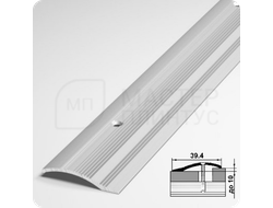 Порог разноуровневый Лука ПР 02.2700.01л Серебро матовое