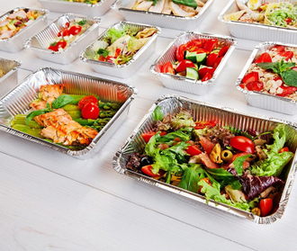 ალუმინის ჯამი თავსახურით  - 750  გრ.  საბითუმო და საცალო