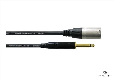 Фото готового кабеля Cordial CCM 5 MP