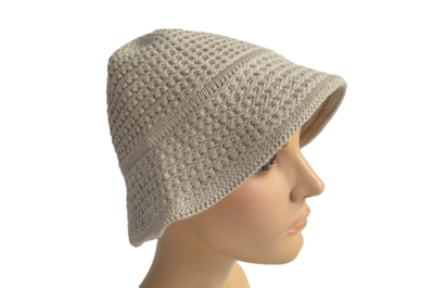 Итальянская шляпа из хлопка весна 2025