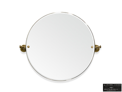 TW Harmony 023, вращающееся зеркало круглое 69*8*h60, цвет держателя: бронза