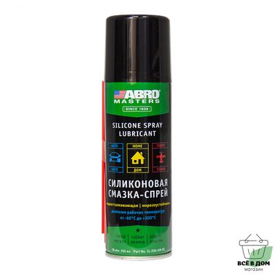 Смазка силиконовая (400 мл) (ABRO)