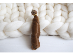 Трессы локоны шоколад