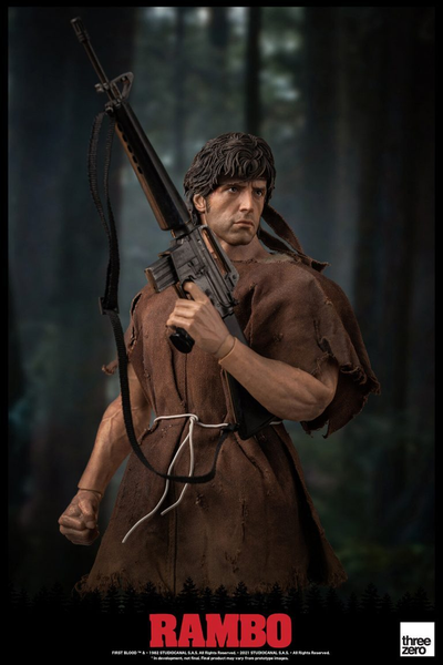 Джон Рэмбо (Сильвестр Сталлоне) - КОЛЛЕКЦИОННАЯ ФИГУРКА 1/6 John Rambo (3Z02880W0) - threezero