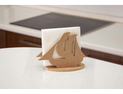 Салфетница Корабль, МДФ