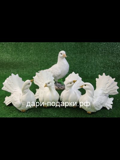 ГОЛУБЬ королевский 23*20см  0,5кг   полистоун Россия 849-012675