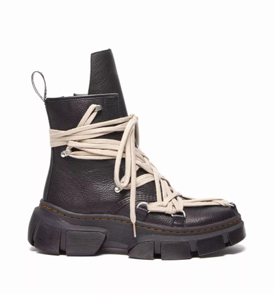 Dr Martens 1460 x Rick Owens Leather DMXL Platform Megalace Up Boots