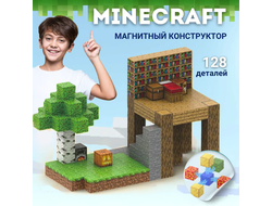 Магнитный Конструктор Minecraft My World (128 деталей) № 12008