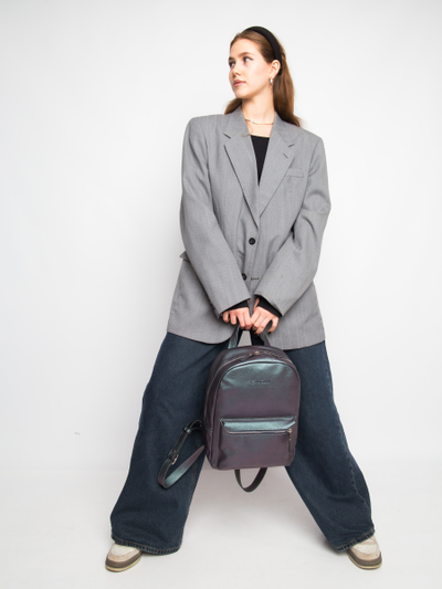 Женский кожаный рюкзак Albiate Premium northern lights 
(арт. 3103-57)