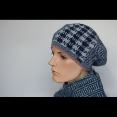 Берет Vizio 8076 BO голубой