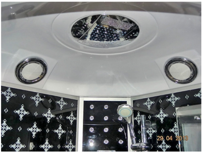 Душевая кабина River Temza 135/135/55 ТН