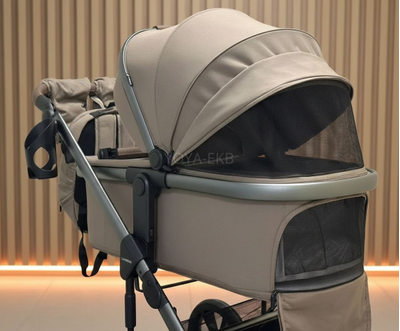 Детская коляска 3 в 1 Luxmom 710 Бежевый