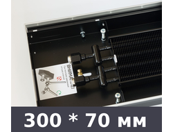 Конвекторы естественной конвекции шириной 300 мм, глубиной 70 мм