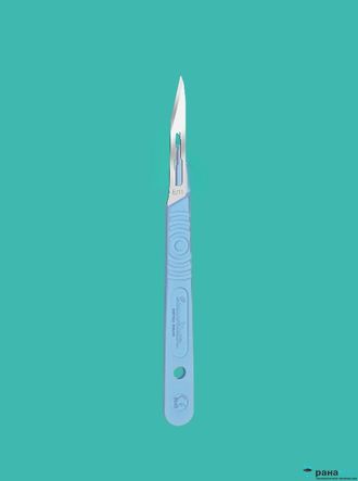 Скальпели Сванн-Мортон E/11 (нержавеющая сталь)