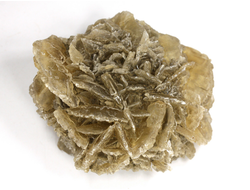 Гипс, "Гипсовая роза", крупный сросток кристаллов, Россия, Ставропольский край (75*70*39 мм, 164 г) №29344