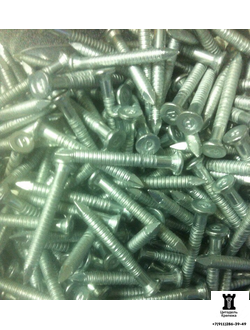 Гвоздь рифленый (анкерный) оцинкованный - 4.2х50 (5 кг ~ 960 шт)